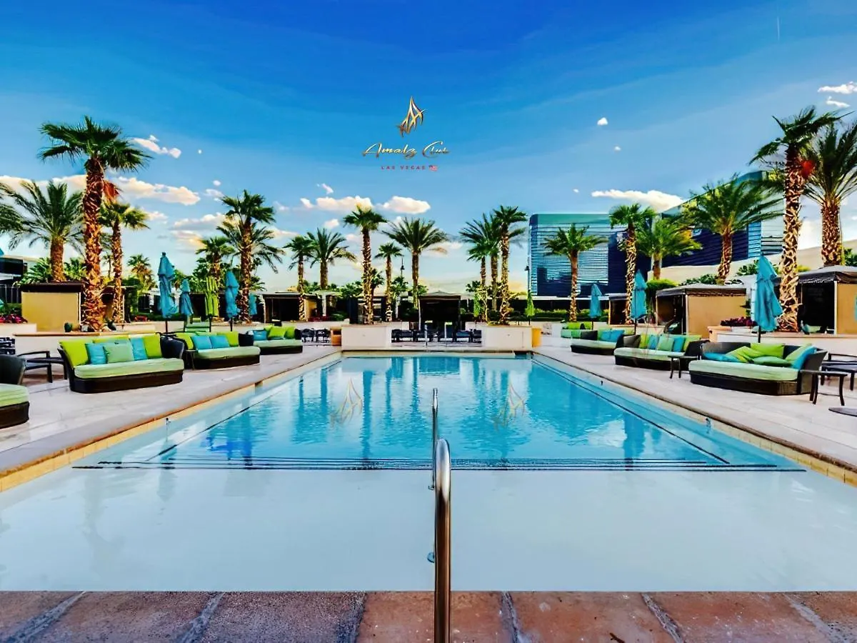 Amalz Two Bedroom Three Bathroom Balcony Suites At Mgm Signature ! Las Vegas United States