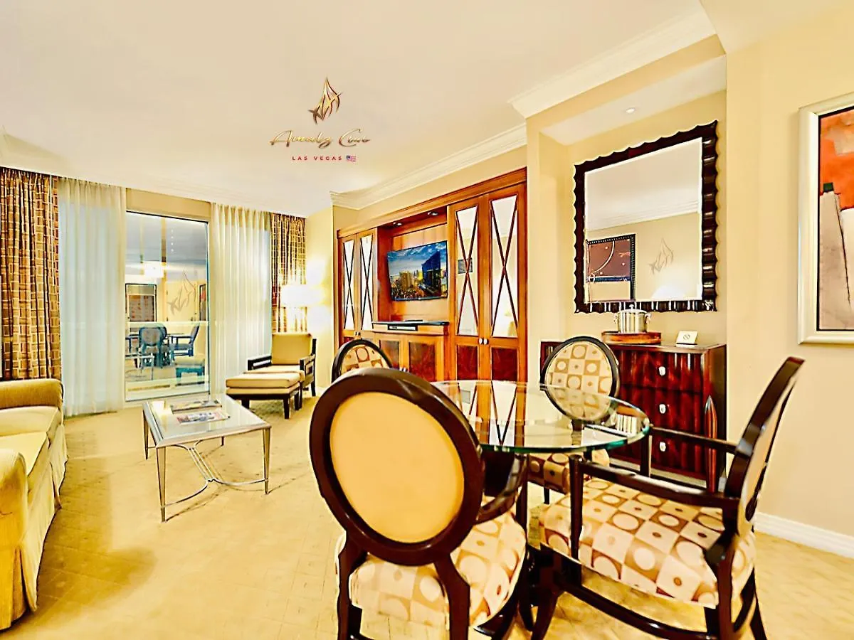 Aparthotel Amalz Two Bedroom Three Bathroom Balcony Suites At Mgm Signature ! Las Vegas