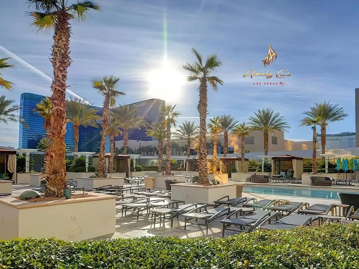 Amalz Two Bedroom Three Bathroom Balcony Suites At Mgm Signature ! Las Vegas 0*,